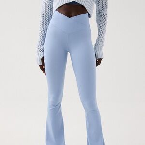 Aerie Sky Blue Flared Leggings